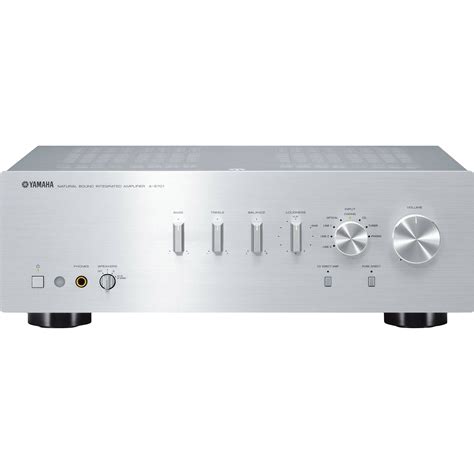 yamaha   integrated amplifier silver  ssl bh photo