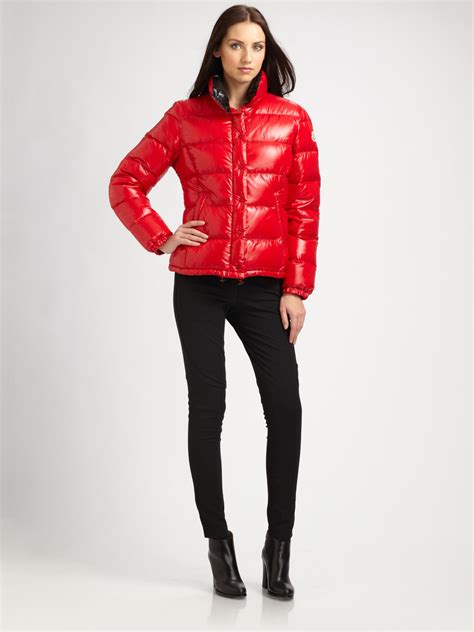 Downjacket Fashion Red Moncler Clairy