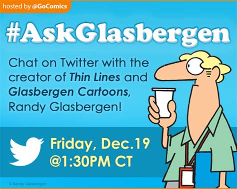 live twitter qanda with gocomics randy glasbergen glasbergen cartoon service