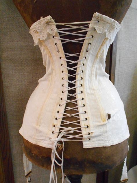 1800 S French Victorian Wasp Waist Lace Up Corset As Etsy