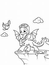 Dragon Drache Drachen Vliegles Flieger Draghi Occhiali Draakje Ausdrucken Flugstunde Aviatore Kleurplaten Kleurplaat Malvorlage Disegnati Stampare Aviators Stimmen sketch template