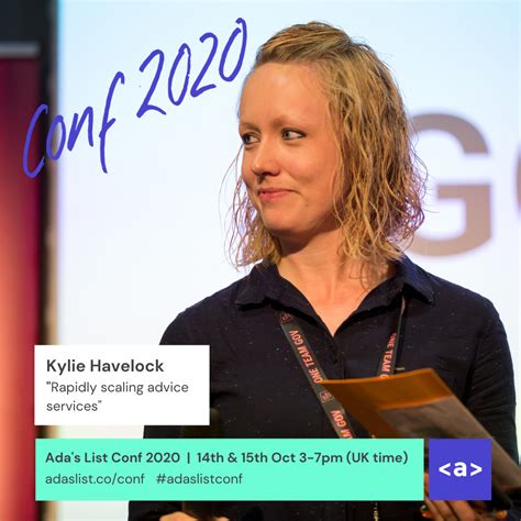 speaker announcements for ada s list conf 2020