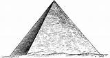 Pyramid Giza Pyramids Pyramiden Usf Etc Edu Clipground Ska sketch template