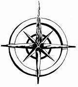 Nautical Compass Tattoo Drawing Star Drawings Getdrawings Designs sketch template