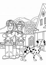 Sam Fireman Pages Coloring Print Color Firefighter Printable Coloringtop Getdrawings sketch template