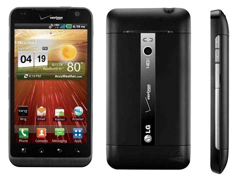 lg revolution  verizon  lte phone large   touch screen