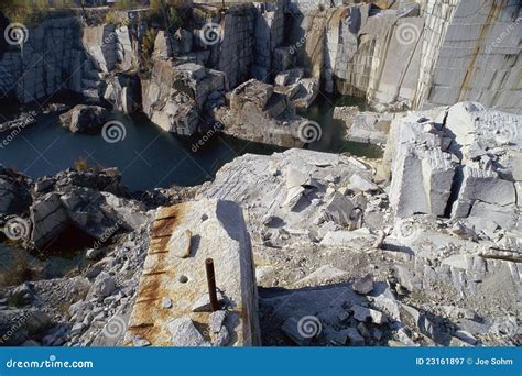 granite quarry stock image image  photograph rocky