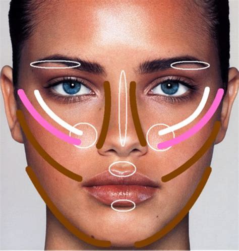 how to contour your face highlight and contour pinterest how to contour contours and faces