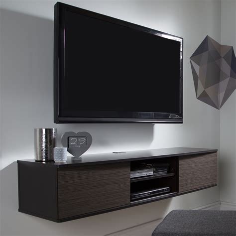 wall mount tv stand media console center   similar items