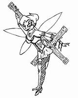 Coloring Pages Emo Tinkerbell Gothic Goth Halloween Fairy Disney Printable Anime Girl Drawing Colouring Vampire Coloringme Deviantart Popular Getdrawings Characters sketch template
