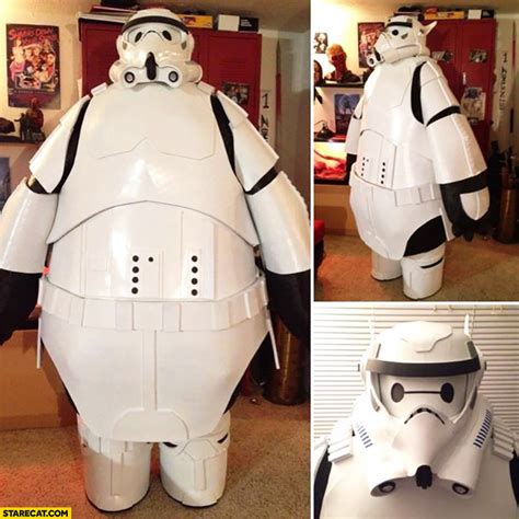 Fat Stormtrooper Costume Cosplay Sumo