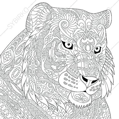 tiger mandala coloring pages  getdrawings