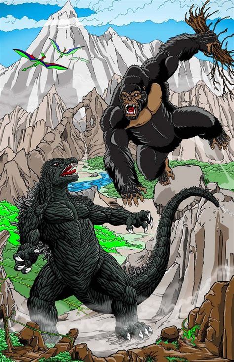 King Kong Vs Godzilla Concept Art Fotos De King Kong King Kong
