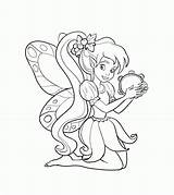 Coloring Fairy Pages Printable Tooth Library Clipart Kids sketch template