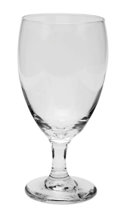 Clear Oliver Glass Water Goblets 16 25 Oz Home Bar And More