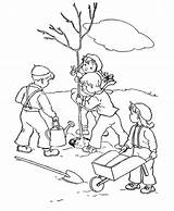 Coloring Pages Arbor Tree Kids Plant Bestcoloringpagesforkids Comments Coloringhome sketch template