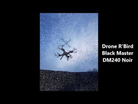 test drone rbird black master dm noir gopro hero lcd youtube