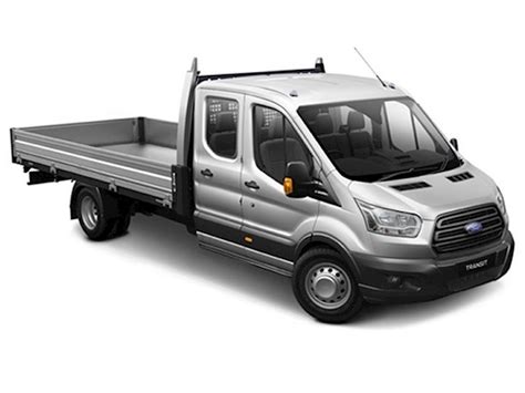 ford transit crew cab dropside  sale ford transit crew cab dropside lease deals van