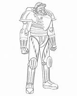 Armor Power Fallout Drawing Deviantart Getdrawings Apocalyptic Post sketch template
