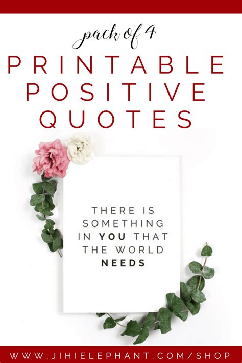 printable positive quotes pack   instant  png