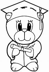 Graduation Bears Bear Female Digi Stamp Sm Lg Med Craftville sketch template