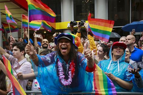 Gay pride parade in new york