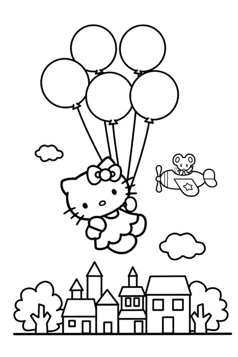 kitty  friends coloring book  kitty  friends