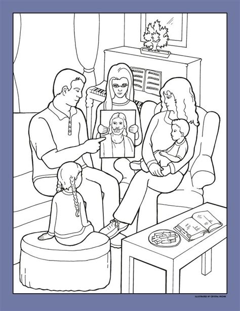 lds childrens coloring pages images  pinterest