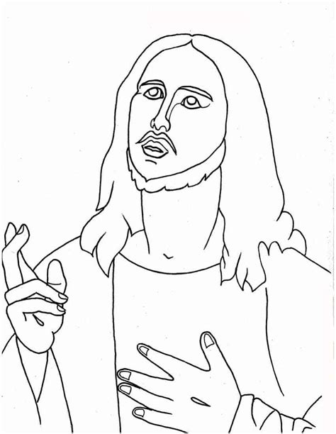jesus christ coloring pages kids coloring pages