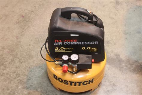 bostitch capp air compressor property room