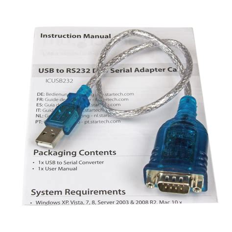 usb  rs db serial adapter cable cartes serie france