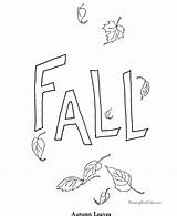 Coloring Pages Autumn Popular Fall sketch template