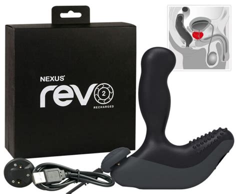 Nexus Revo 2 Vibrating Rotating Prostate Massager Male G Spot Usb