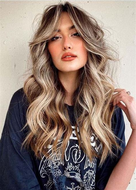 flawless long hairstyles with bangs to sport in 2021