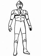 Ultraman Mewarnai Sketsa Img03 Boboiboy Dxf Clipartmag Tiga sketch template
