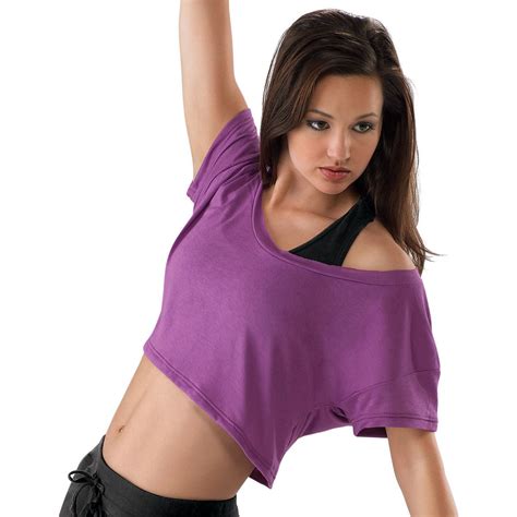 oversized  crop dance tee urban groove dance tops oversized crop top crop top  shorts