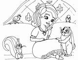 Principesse Principessa Suoi Stampare Meraviglioso sketch template