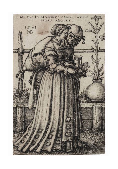 Hans Sebald Beham 1500 1550 The Lady And Death Christie S
