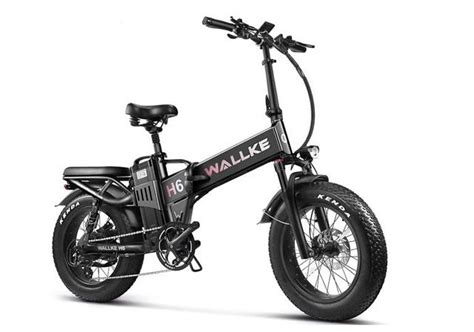 wallke  dual battery folding electric bike foldable electric bike folding electric bike flat