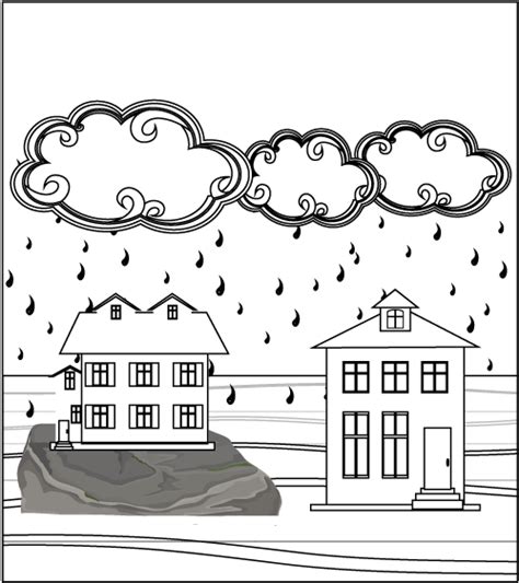 wise  foolish builders coloring pages zsksydny coloring pages