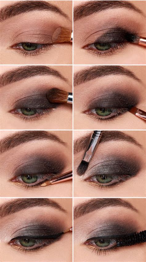 step  step tutorials  beginners    perfect smokey eyes