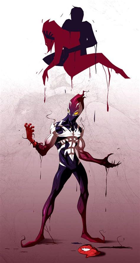 spiderman ultimate symbiote [final] by theredvampx1 on deviantart symbionts personajes de