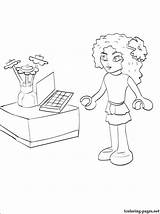 Coloring Pages Lego Friends Mii Olivia Getcolorings Printable Getdrawings Colorings sketch template