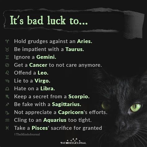 It S Bad Luck To Hold Grudges Against An Aries Be