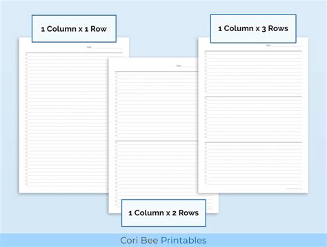 blank lists   lists checklist printable planner pages etsy