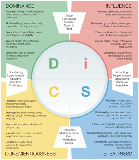 disc personality test  printable