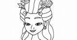 Sofia Princess Hildegard First Pages Coloring sketch template