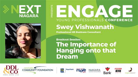 engage  importance  hanging   dream greater niagara chamber  commerce