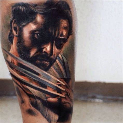 Hugh Jackman Wolverine Tattoo Wolverine Tattoo Tattoos