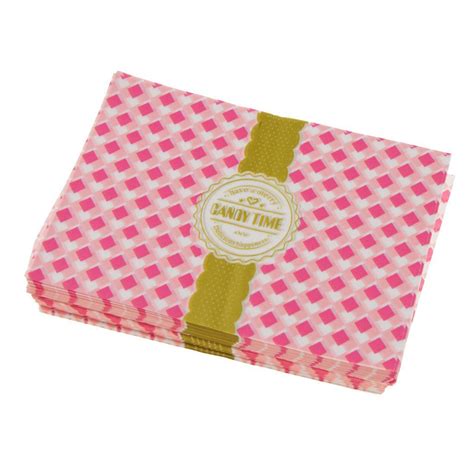 pcs classic pattern waterproof wax paper food candy wrapping tissue